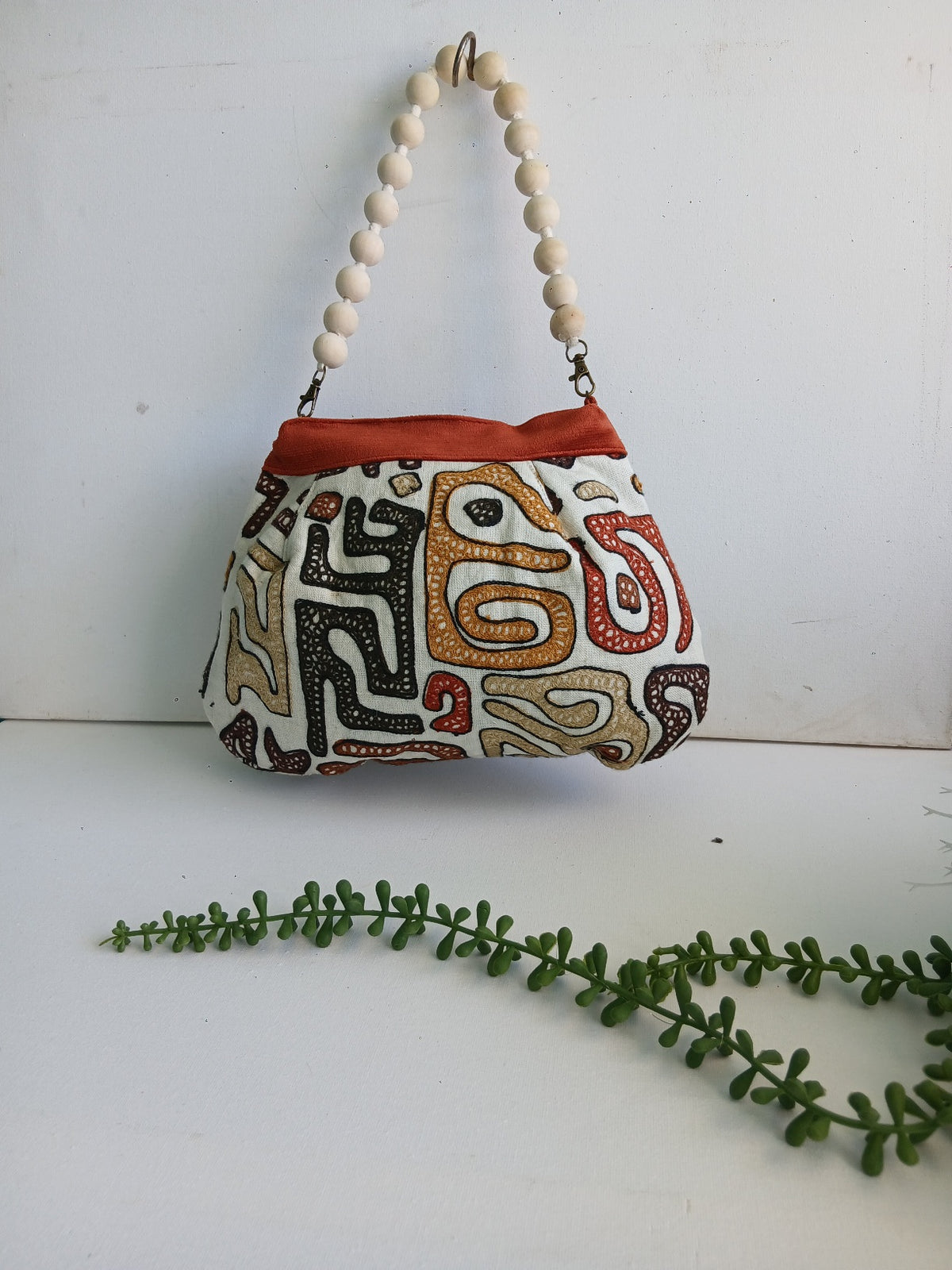 Limited Edition Tribal Cinnamon Handbag