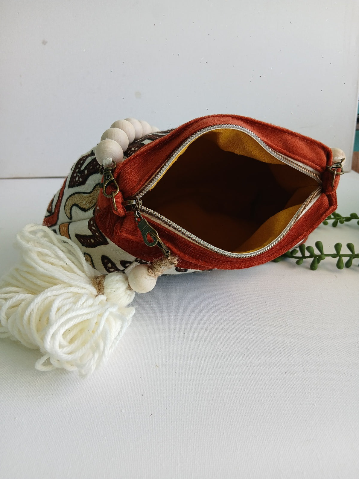 Limited Edition Tribal Cinnamon Handbag