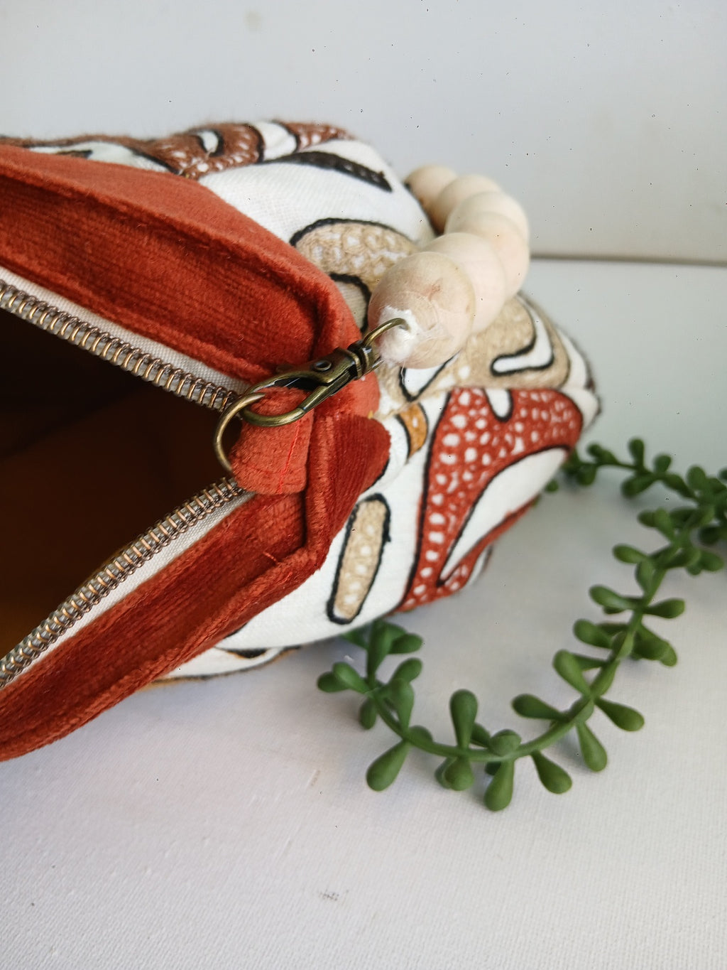 Limited Edition Tribal Cinnamon Handbag