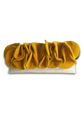 Ophelia Mustard Statement Clutch  Purse