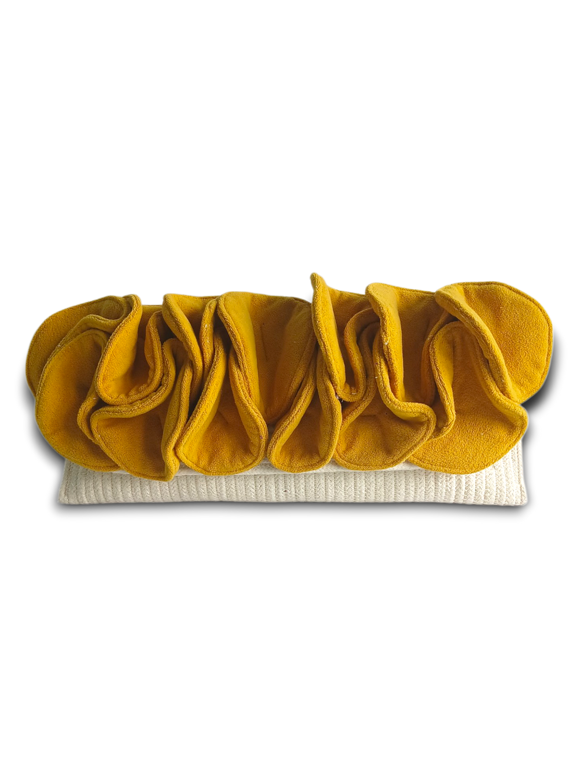 Ophelia Mustard Statement Clutch  Purse