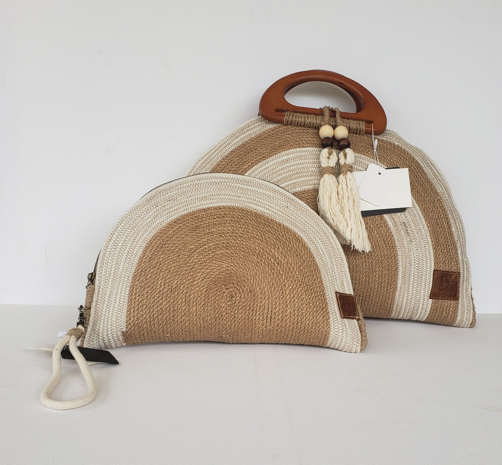 Fifi Fan Clutch Purse